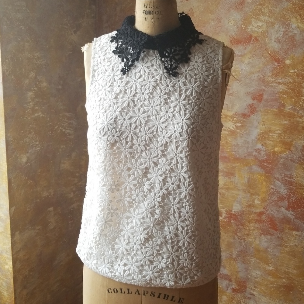 Anthropologir Crochet Top